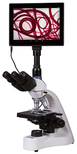 obraz Trójokularowy mikroskop cyfrowy Levenhuk MED D10T LCD