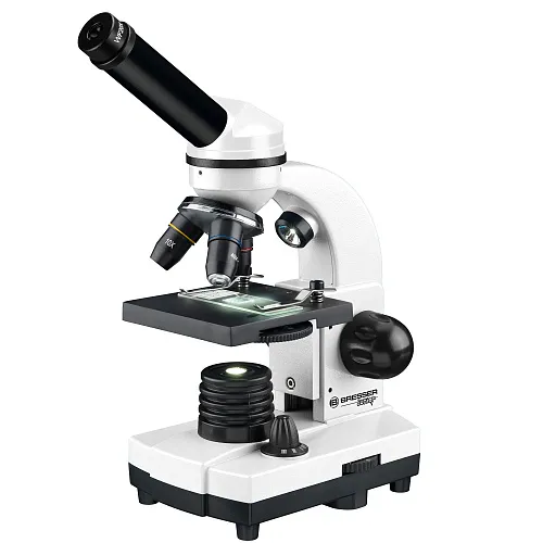 fotografia Mikroskop Bresser Junior Biolux SEL 40–1600x z futerałem, biały