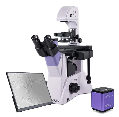 foto Odwrócony mikroskop biologiczny cyfrowy MAGUS Bio VD350 LCD