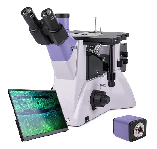 obraz Odwrócony mikroskop metalurgiczny cyfrowy MAGUS Metal VD700 LCD