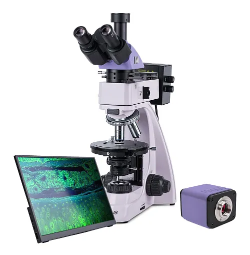 zdjęcie Mikroskop polaryzacyjny cyfrowy MAGUS Pol D850 LCD