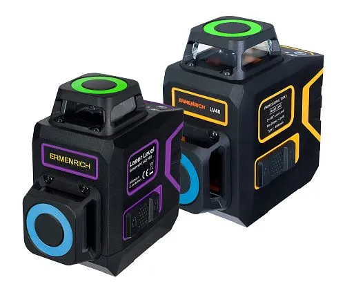foto Poziomica laserowa Ermenrich PRO LV40, czarny,  1