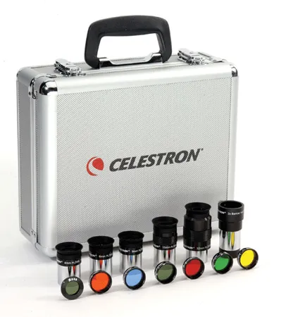 obraz Zestaw okularów i filtrów Celestron 1,25"