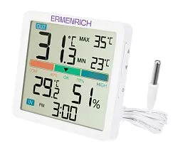 obraz Termohigrometr Ermenrich Report WR10 