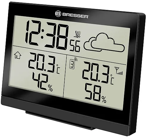 obraz Stacja meteorologiczna Bresser TemeoTrend LG RC, czarna