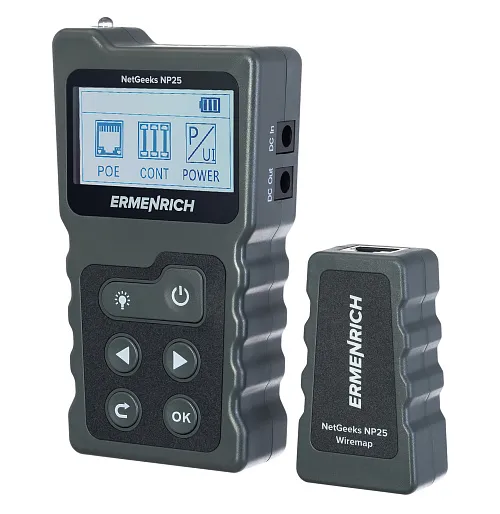zdjęcie Tester PoE Ermenrich NetGeeks NP25