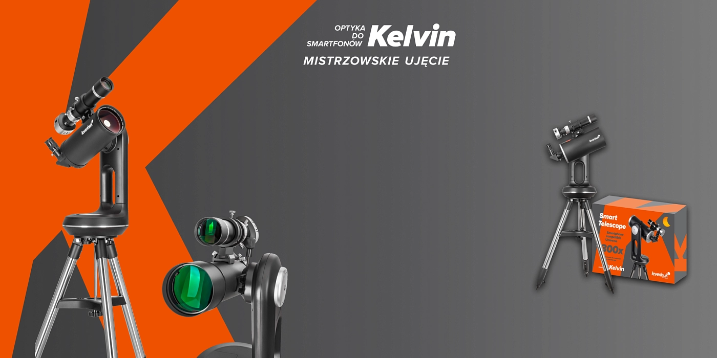 Inteligentne teleskopy Levenhuk Kelvin Bright