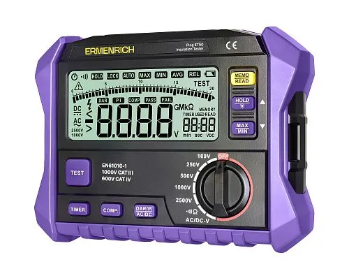 zdjęcie Tester izolacji Ermenrich Ping ET50,  1
