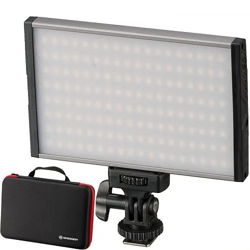 fotografia Dwukolorowa lampa wideo LED Bresser PT Pro 15B,  1
