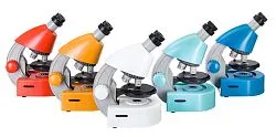 foto Mikroskop Levenhuk Discovery Micro z książką