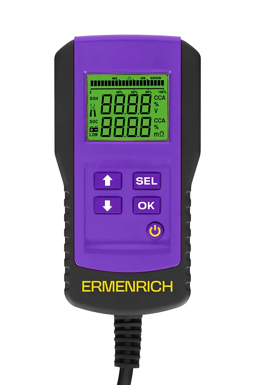 obraz Tester akumulatorów Ermenrich Zing AL45