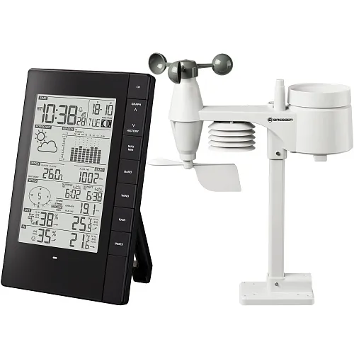 zdjęcie Stacja meteorologiczna Bresser PC z czujnikiem zewnętrznym 5 w 1