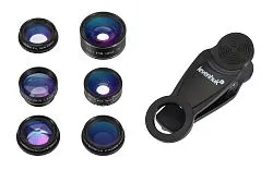 fotografia Zestaw obiektywów do smartfona Levenhuk Lens S7