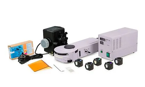 zdjęcie Przystawka epi-fluorescencyjna MAGUS Epi-FL06, lampa rtęciowa, kostki z filtrem fluorescencyjnym В/G/UV/V/R/FITC/TRITC/DAPI,  1