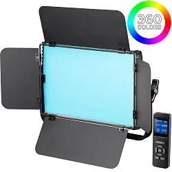 obraz Oświetlenie powierzchniowe Bresser RGB-60W LED
