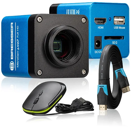 fotografia Bresser MikroCam mini Full HD HDMI microscope camera