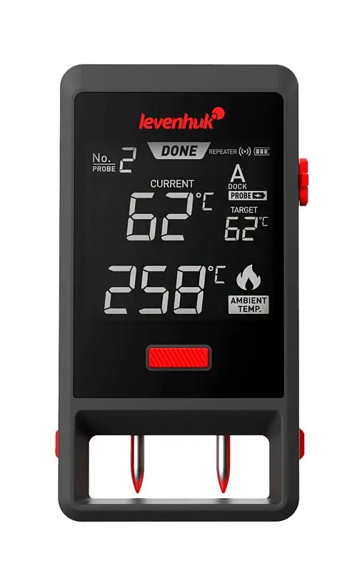foto Termometr do mięsa Levenhuk Wezzer Grill BT50 ,  1
