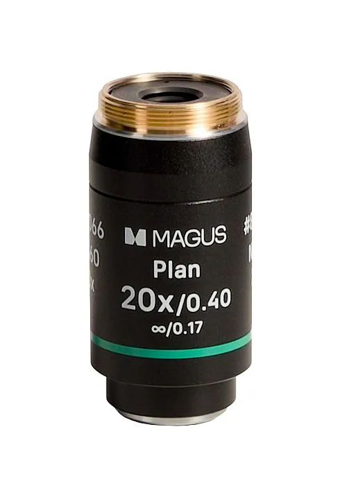 zdjęcie Obiektyw MAGUS 20PL60 Plan 20х/0,40 ∞/0,17 H60 mm,  1