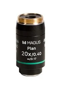 zdjęcie Obiektyw MAGUS 20PL60 Plan 20х/0,40 ∞/0,17 H60 mm