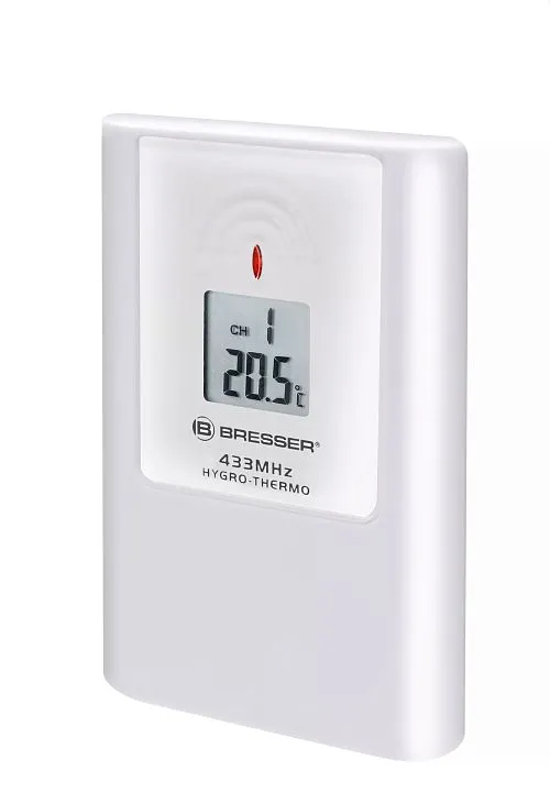 fotografia Zewnętrzny 3-kanałowy czujnik temperatury/wilgotności Bresser do stacji meteorologicznych ClimaTrend MC/TB i ClimaTrend,  1