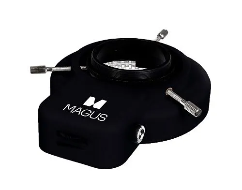 fotografia Lampa pierścieniowa MAGUS LED 144A z adapterem z gwintem,  1