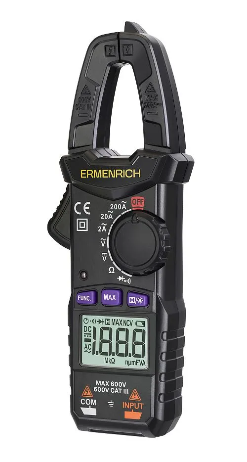 obraz Cyfrowy miernik cęgowy Ermenrich Ping MK10,  1