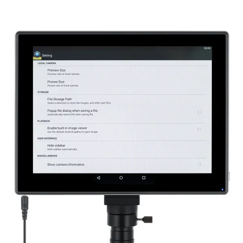 fotografia Trójokularowy mikroskop cyfrowy Levenhuk MED D45T LCD,  16