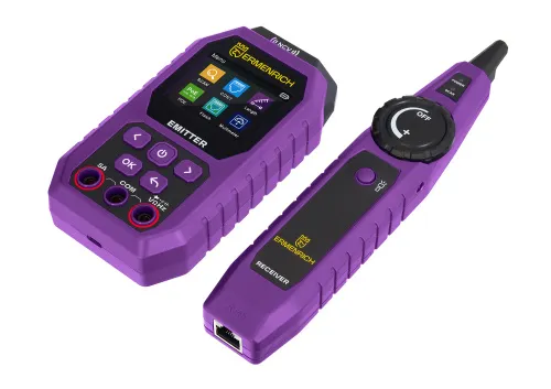 obraz Tester przewodów Ermenrich Ping SM75 z miernikiem uniwersalnym,  4