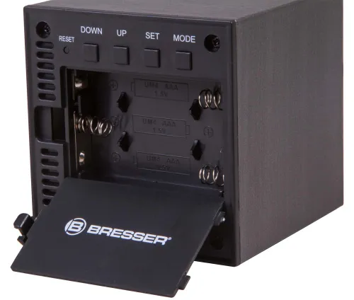 fotografia Budzik stołowy Bresser MyTime WAC, czarny,  7