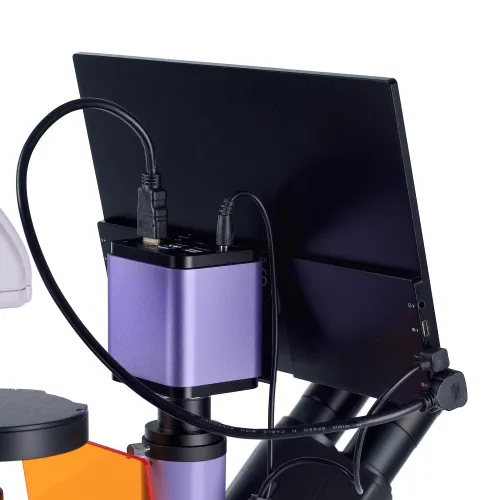 fotografia Odwrócony mikroskop fluorescencyjny cyfrowy MAGUS Lum VD500 LCD,  21