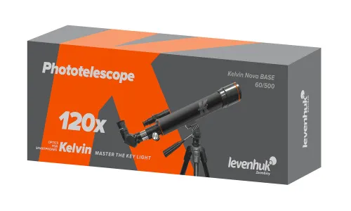 fotografia Fototeleskop Levenhuk Kelvin Nova BASE 60/500,  7