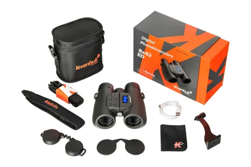 obraz Cyfrowa fotolornetka Levenhuk Kelvin Snap ED 8x42,  2