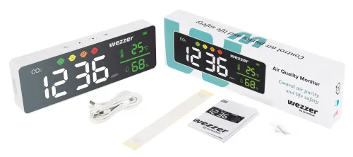 zdjęcie Miernik zanieczyszczenia powietrza Levenhuk Wezzer Air MC50,  2