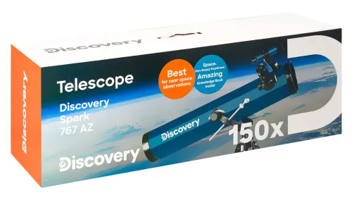 zdjęcie Teleskop Levenhuk Discovery Spark 767 AZ z książką,  15