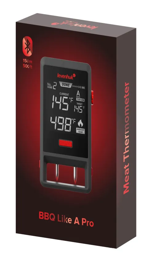 foto Termometr do mięsa Levenhuk Wezzer Grill BT50 ,  2