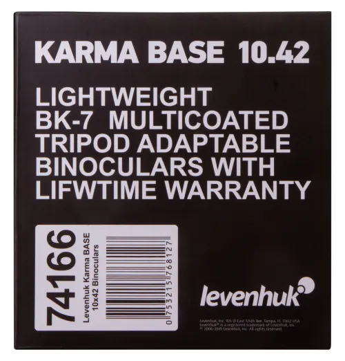 obraz Lornetka Levenhuk Karma BASE 10x42,  16