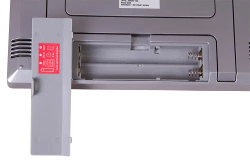 fotografia Stacja meteorologiczna Bresser TemeoTrend JC LCD RC (zegar ścienny), srebrna,  6