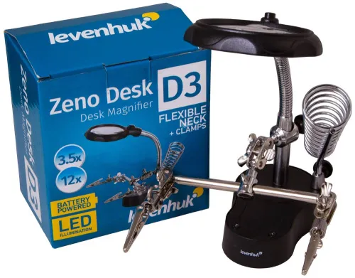 zdjęcie Lupa Levenhuk Zeno Desk D3,  3