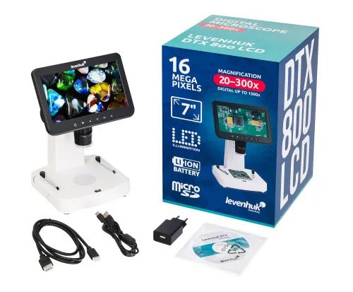 obraz Mikroskop cyfrowy Levenhuk DTX 800 LCD,  2