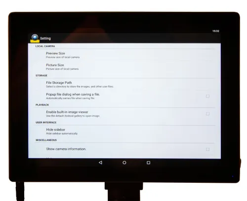 foto Aparat cyfrowy fotograficzny Levenhuk MED 5M z wyświetlaczem LCD 9,4" do mikroskopów,  6