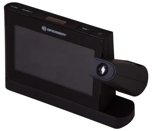 fotografia Zegar projekcyjny Bresser z kolorowym wyświetlaczem, czarny,  3