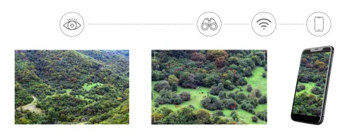 obraz Cyfrowa fotolornetka Levenhuk Kelvin Snap ED 8x42,  7