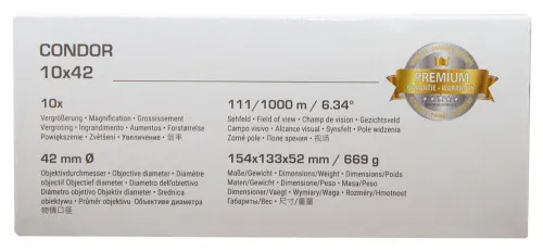 foto Lornetka Bresser Condor UR 10x42,  15