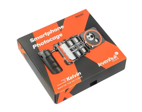 fotografia Klatka na smartfon Levenhuk Kelvin RIG20,  24