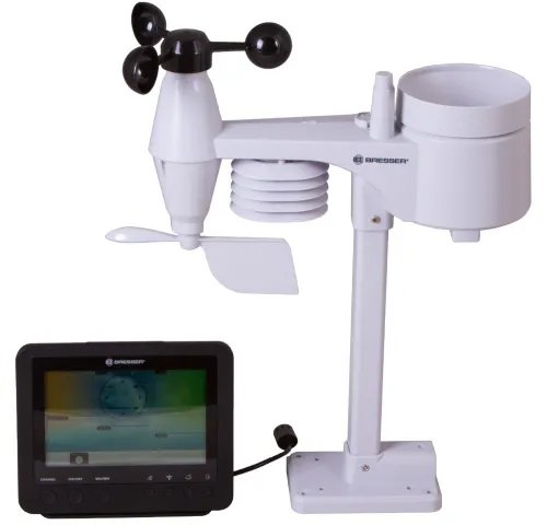 foto Stacja meteorologiczna Bresser 5-in-1 Wi-Fi z kolorowym wyświetlaczem,  7