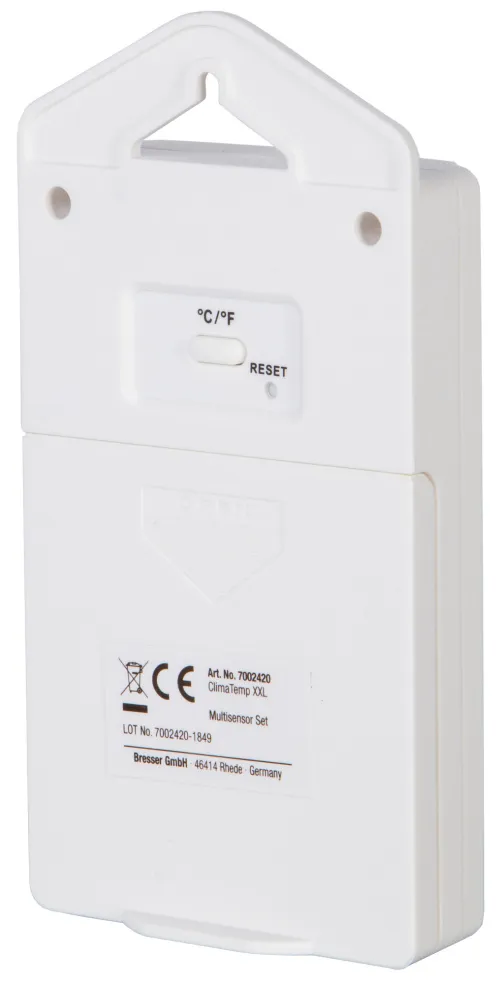 zdjęcie Stacja meteorologiczna Bresser ClimaTemp XXL o wyglądzie drewna,  14