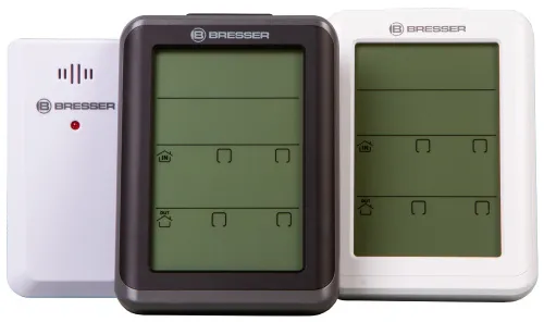 zdjęcie Zegarowi MyClimate firmy Bresser z termohigrometrem, biały,  3