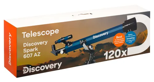 obraz Teleskop Levenhuk Discovery Spark 607 AZ z książką,  15
