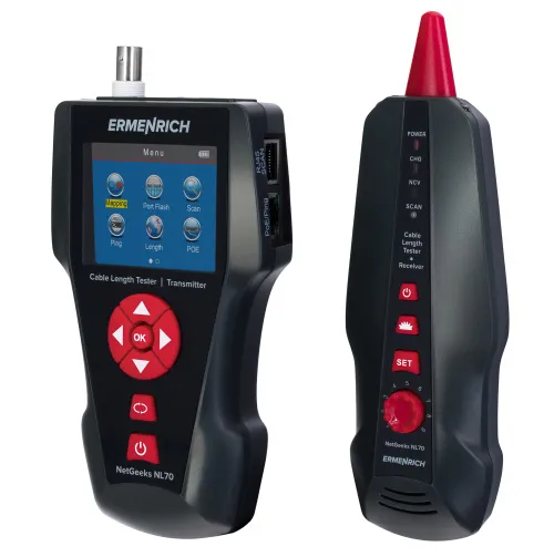 zdjęcie Miernik długości przewodów Ermenrich NetGeeks NL70,  4