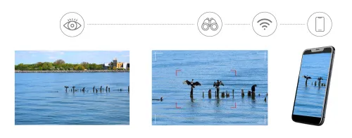 fotografia Cyfrowy fotomonokular Levenhuk Kelvin Snap ED 8x42,  7